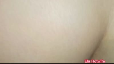 Only In The Ass While The Cuckold Was Working My Neighbor Motoboy Came To Deliver His Roll In My Ass