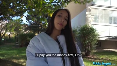 Tempting Petite Lia Lin Swallows Cum and Pounded by Martin Gun for Cash