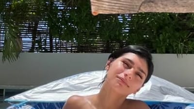 Mia Khalifa Nude in a Hammock